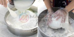 不銹鋼振動(dòng)篩在水磨糯米粉除雜方面的應(yīng)用