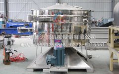 圓形搖擺篩可以解決直線振動篩所解決不了的精細(xì)粉篩分問題